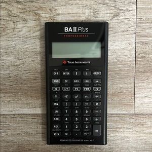 Texas Instruments BA II Plus Professional Calculator